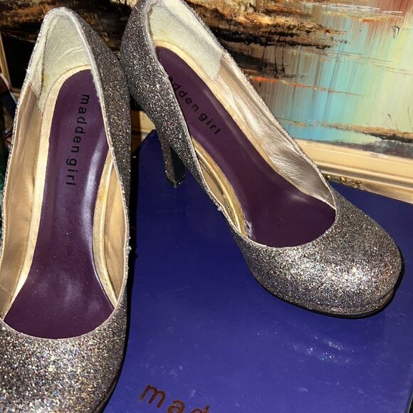 Madden Girl Sparkle Heels 👠 7.5 - Picture 8 of 12